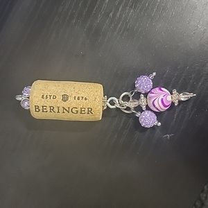 Handmade Wine cork ornament